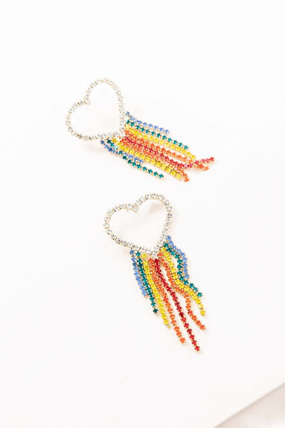 Rainbow Of Love Earrings