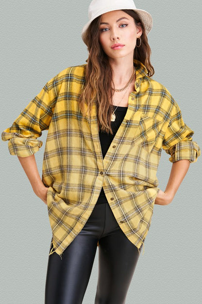 Kayla Plaid Shirt
