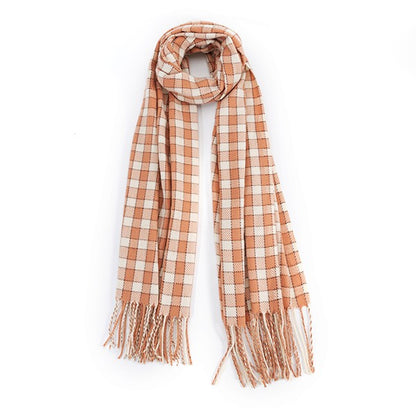 SMALL PLAIDED SCARF